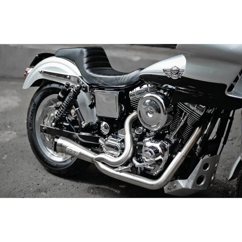 Two Brothers Racing Shorty Turnout 2-into-1 Auspuff für Harley