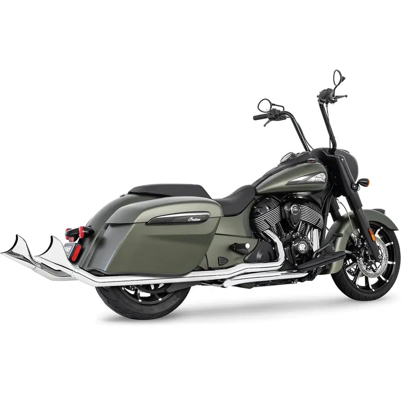 Freedom Performance Sharktail True Duals Auspuff für Indian