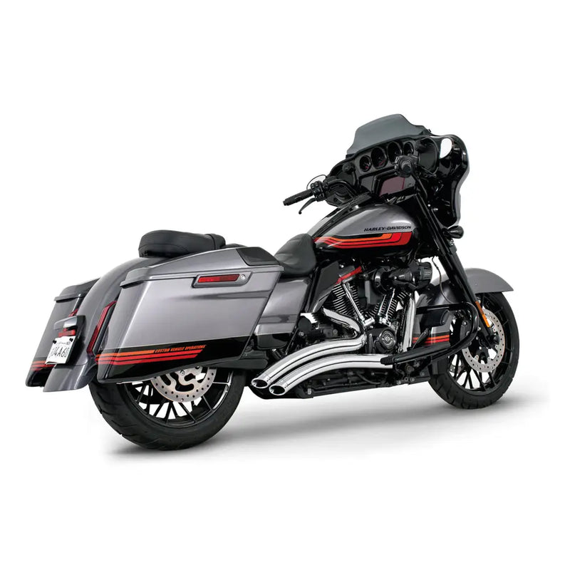 Freedom Performance Sharp Curve Radius Slash Cut Auspuff für Harley