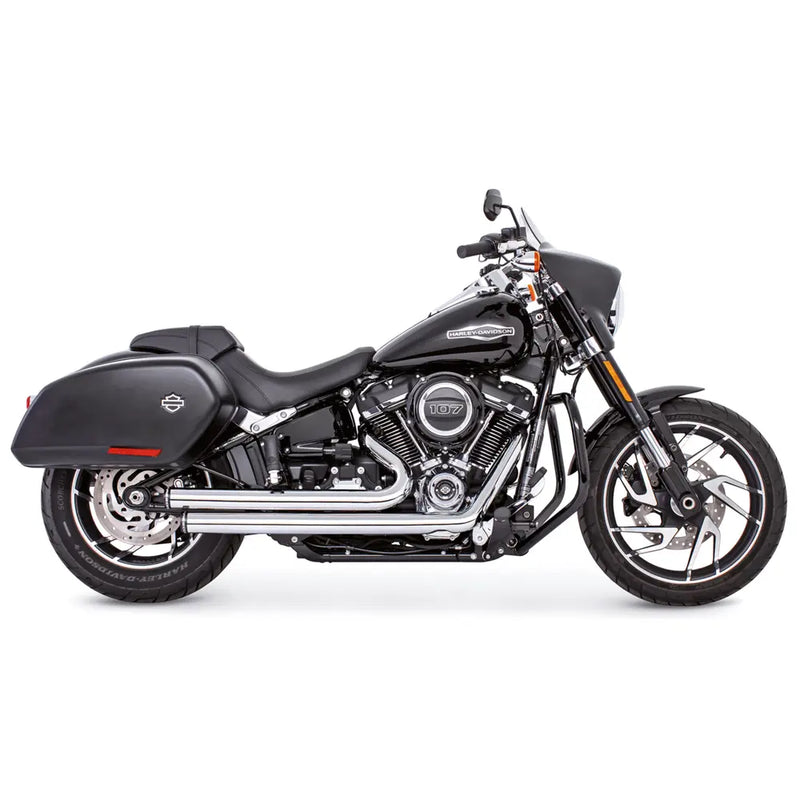 Freedom Performance Staggered Duals Auspuff für Harley