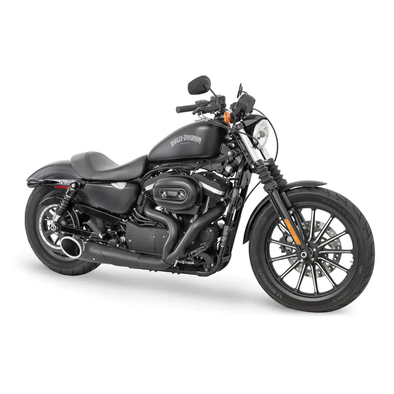 Freedom Performance Shorty Turn Out 2-into-1 Auspuff für Harley