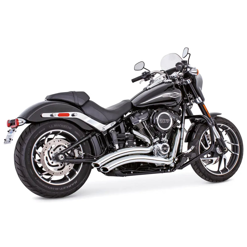 Freedom Performance Sharp Curve Radius Slash Cut Auspuff für Harley