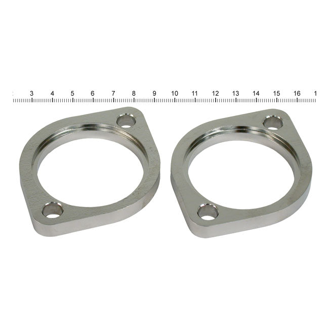 Streethogs Exhaust Flanges Early Style for Harley 84-25 Big Twin  - Customhoj