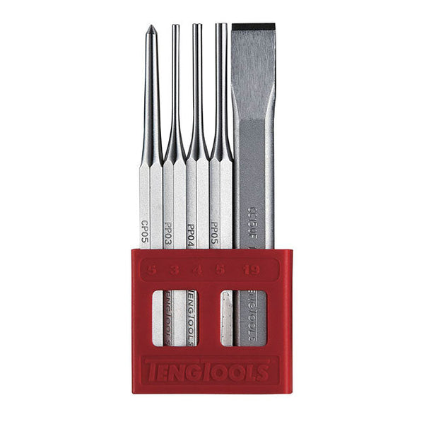 TengTools Center Punches Teng Tools Center Point and Chisel Set Customhoj