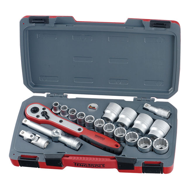 TengTools Wrench Set Teng Tools 1/2" Socket Wrench Set US Sizes Customhoj