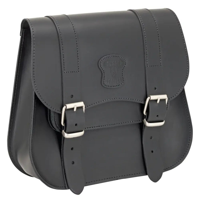 Texas Leather Medium Postman Universal Motorcycle Bag Standard  - Customhoj