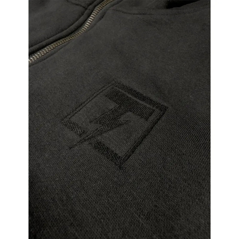 THNDR Blackout Motorrad Kevlar Hoodie