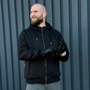 THNDR Blackout Motorcycle Kevlar Hoodie  - Customhoj