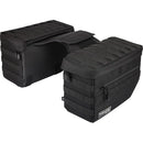 Thrashin Supply Escape 18L Throw-Over Motorcycle Saddlebag Set  - Customhoj
