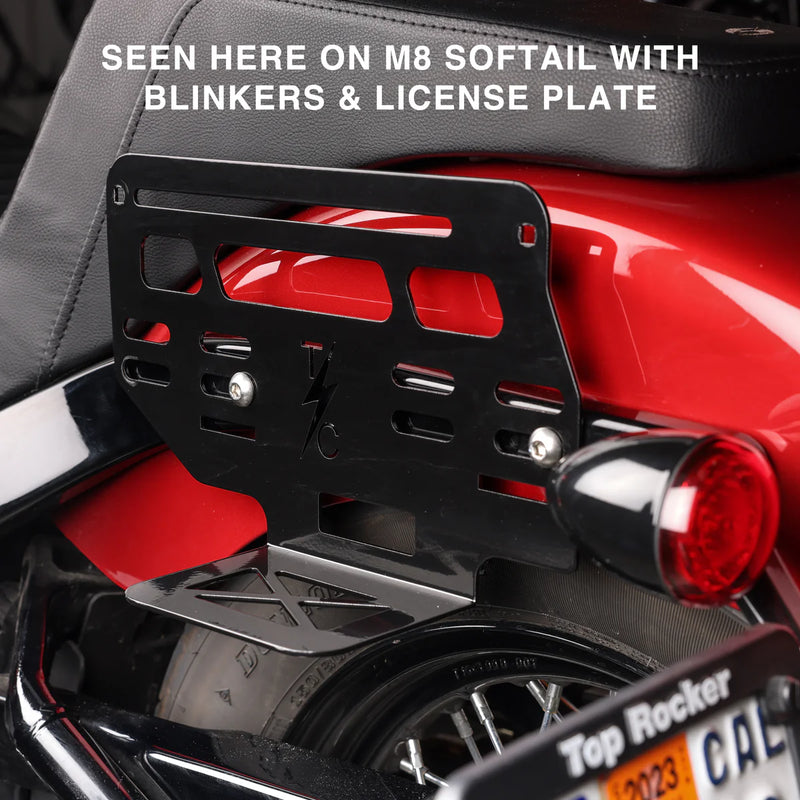 Thrashin Supply Hard Mount Saddlebag Brackets for Harley  - Customhoj