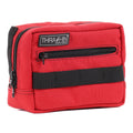 Thrashin Supply Motorcycle Handlebar Bag Red  - Customhoj