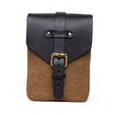 Trip Machine Vintage Leather 1.3L Motorcycle Tank Bag Tobacco Brown  - Customhoj