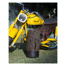 Trip Machine Vintage Leather Military Motorcycle Duffle Bag  - Customhoj