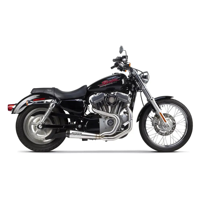 Two Brothers Racing Comp-S 2-into-1 Exhaust for Harley 14-22 XL Sportster / Stainless steel  - Customhoj