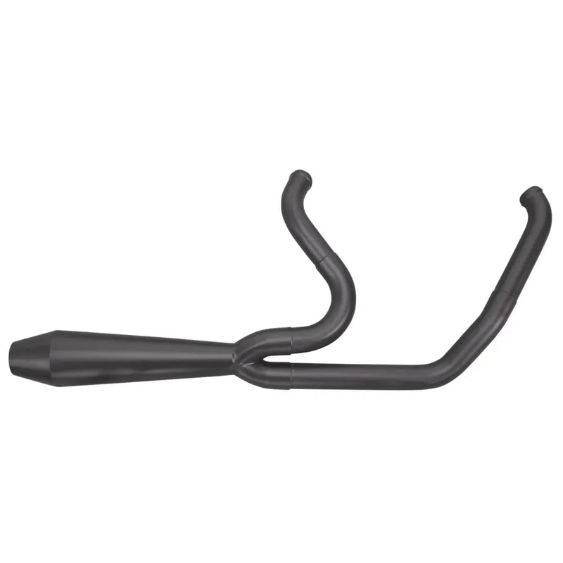 Two Brothers Racing Gen II Megaphone 2-into-1 Exhaust for Harley 17-25 Touring / Black  - Customhoj