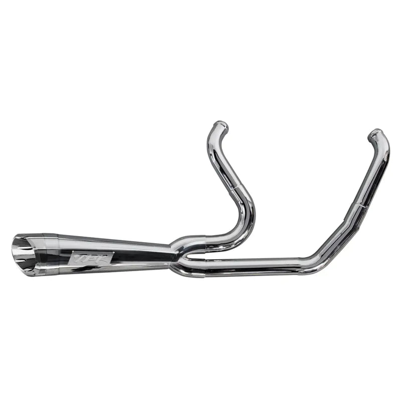 Two Brothers Racing Shorty Turnout 2-into-1 Exhaust for Harley 18-25 Softail Sport Glide / Low Rider ST / Heritage / Polished stainless steel  - Customhoj