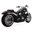 Vance & Hines Shortshots Staggered Exhaust for Harley 18-24 Softail Breakout / Fat Boy / FXDRS / Black  - Customhoj