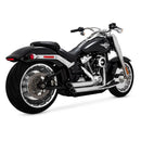 Vance & Hines Shortshots Staggered Exhaust for Harley 18-24 Softail Breakout / Fat Boy / FXDRS / Chrome  - Customhoj