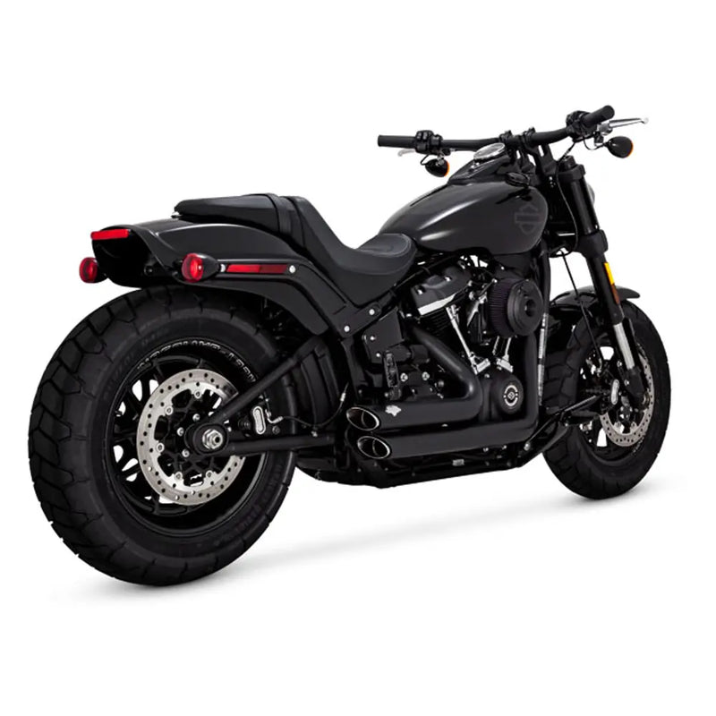 Vance & Hines Shortshots Staggered Exhaust for Harley 18-24 Softail (excl. Breakout / Fat Boy / FXDRS) / Black  - Customhoj