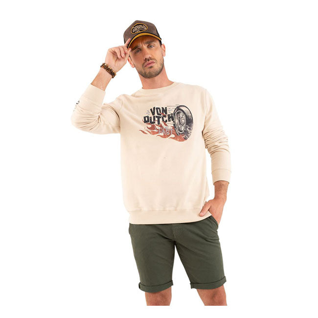 Von Dutch Bang Sweatshirt S / Creme