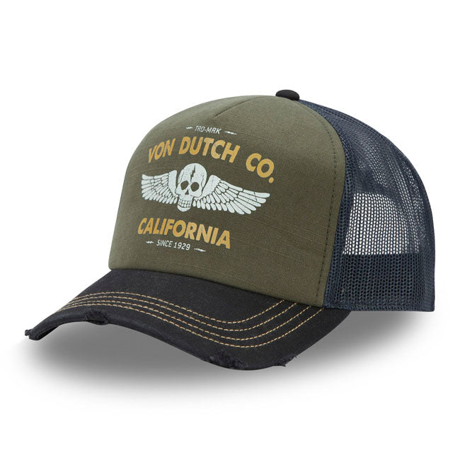 Von Dutch Crew 21 Cap Khaki  - Customhoj