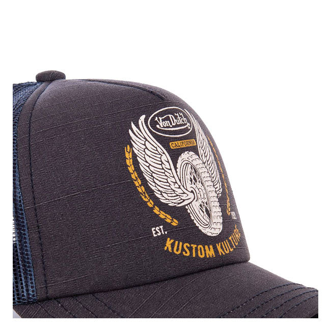 Von Dutch Crew10 Trucker Cap Blue