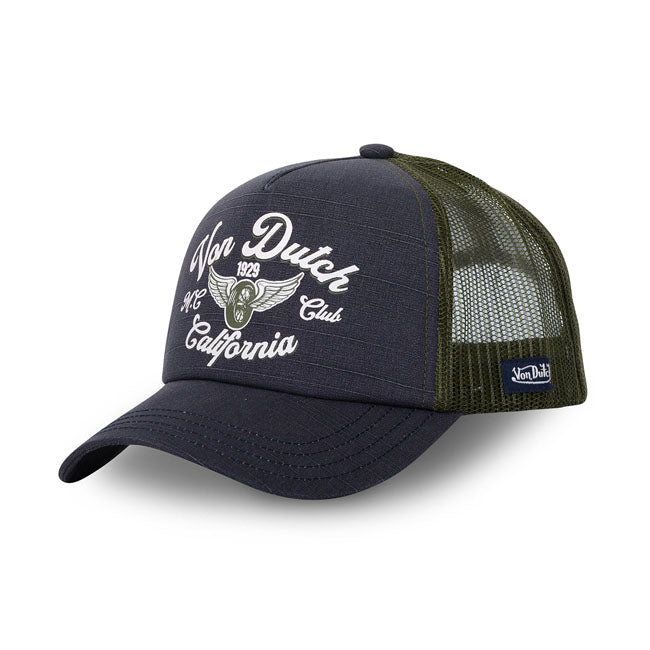 Von Dutch Heritage Trucker Crew Cap Denim