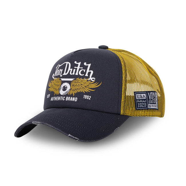 Von Dutch Heritage Trucker Crew Cap Flying Eye