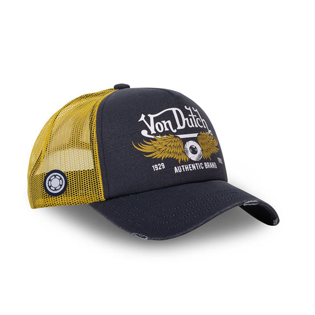 Von Dutch Heritage Trucker Crew Cap Flying Eye