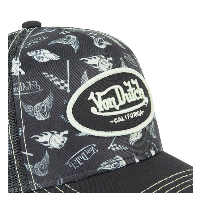 Von Dutch Lifestyle Cap Graphic Black/White