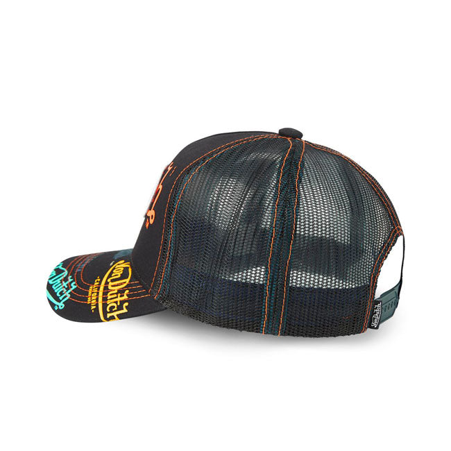 Von Dutch Logo Everywhere Cap  - Customhoj