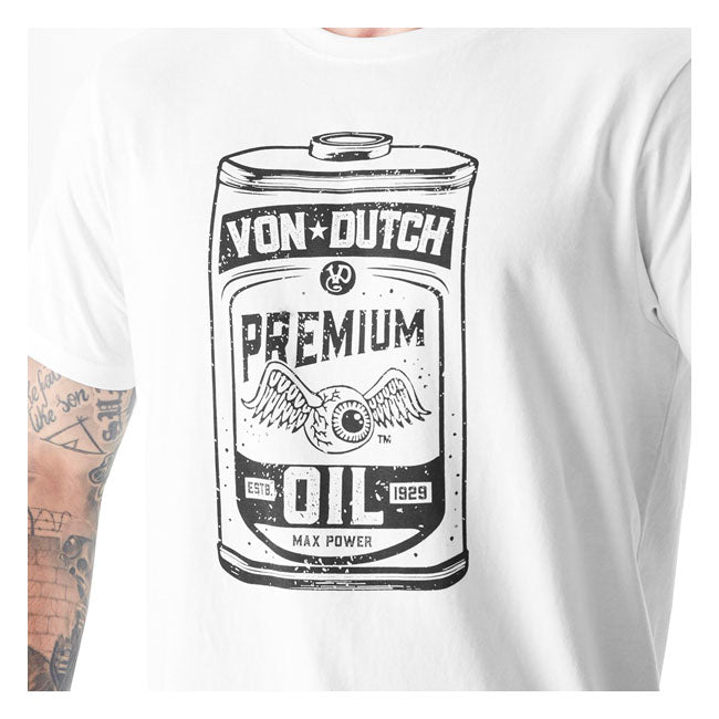 Von Dutch Oil T-Shirt  - Customhoj