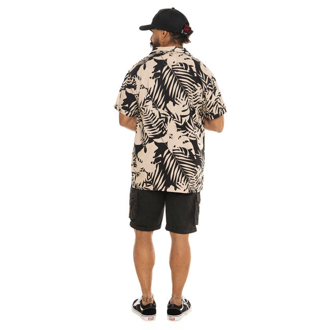 Von Dutch Palm Short Sleeve Shirt  - Customhoj