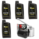 Vspec Service Kit Oils & Filter for Harley 1984-2022 Sportster / Chrome