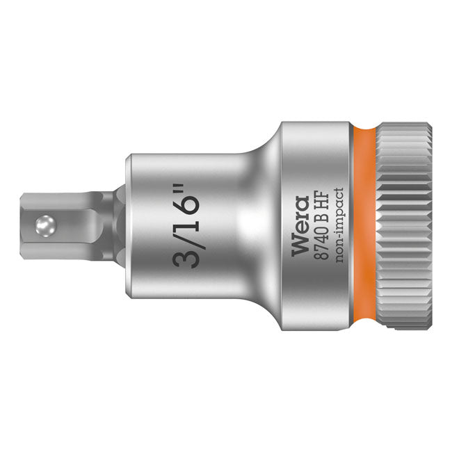 Wera Allen Head Sockets 3/16 Wera Zyklop 3/8" Hex Socket Bit with Holding Function US sizes Customhoj