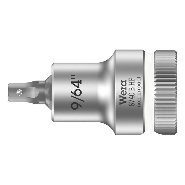 Wera Allen Head Sockets 9/64" Wera Zyklop 3/8" Hex Socket Bit with Holding Function US sizes Customhoj