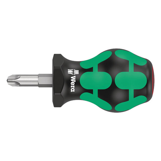 Wera Screwdrivers PH3 Wera Stubby Screwdriver for Phillips Screws Series 350 Customhoj