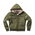 West Coast Choppers BFU Sherpa Nylon Jacket Olive Green / S