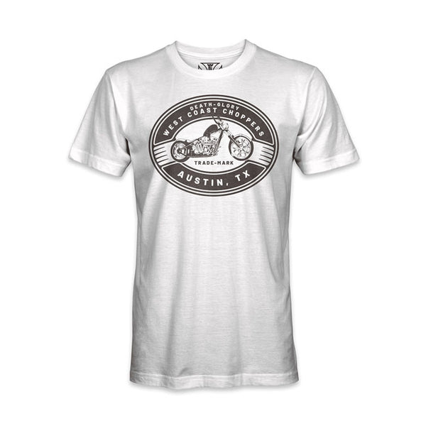 West Coast Choppers Death Glory T-Shirt White / S