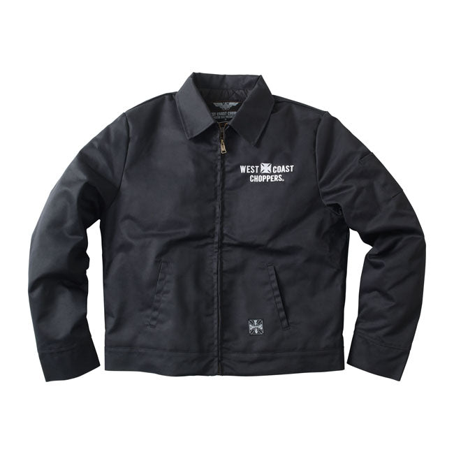West Coast Choppers Lined Block Work Jacket  - Customhoj