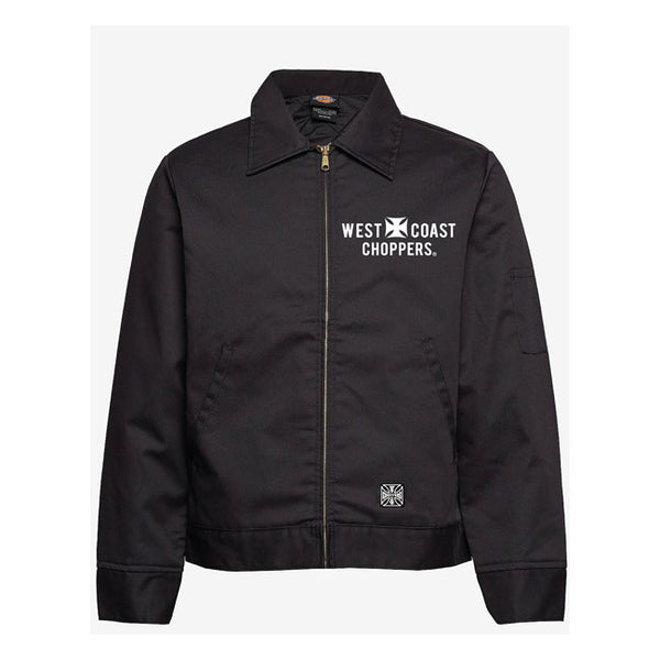 West Coast Choppers Lined Block Work Jacket Black / S