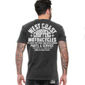 West Coast Choppers Parts T-Shirt Vintage Black / S  - Customhoj