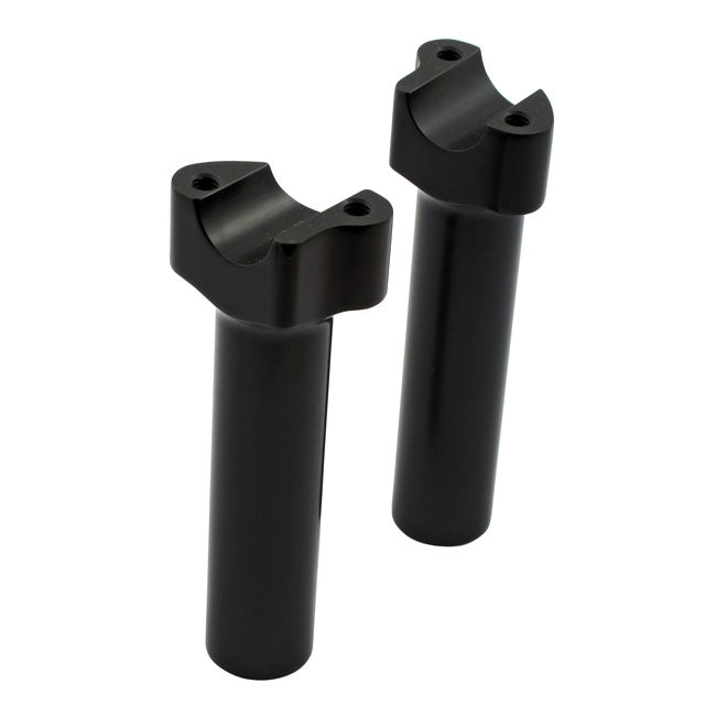 Wild1 Chubby Aluminium Handlebar Risers without Top Clamp Black / 6" (15.2cm)