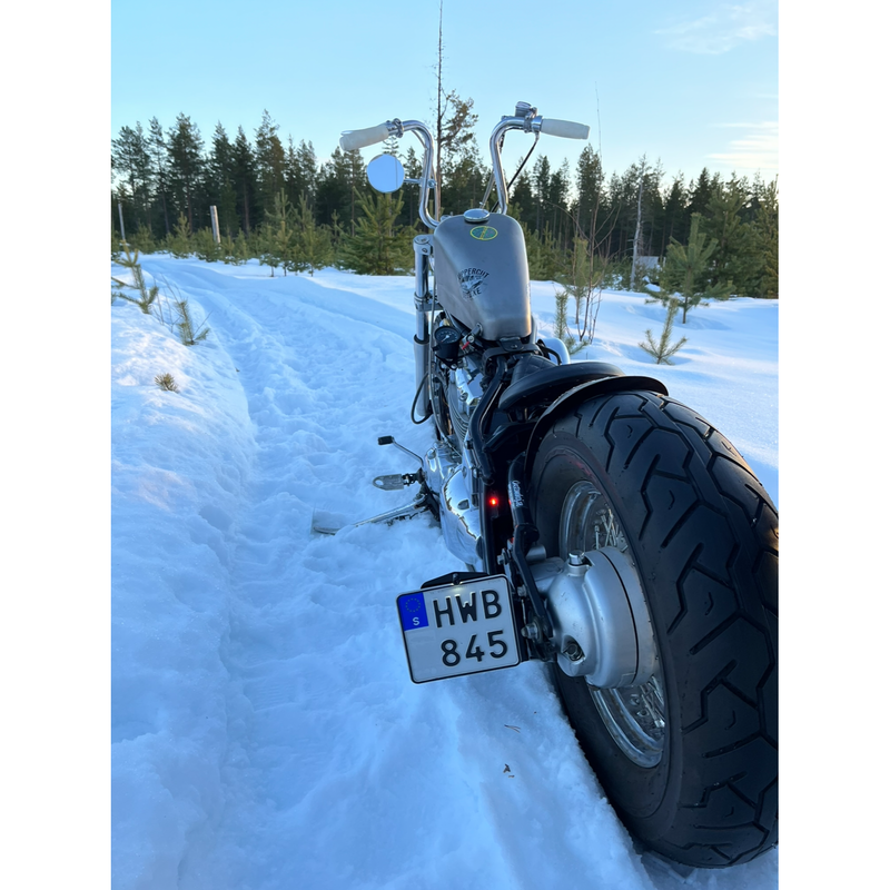 SMP M8 Mini-LED-Motorradkennzeichenbeleuchtung Bolt