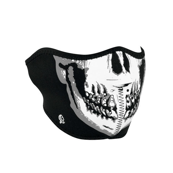 Zanheadgear Half Mask Neoprene Skull Face