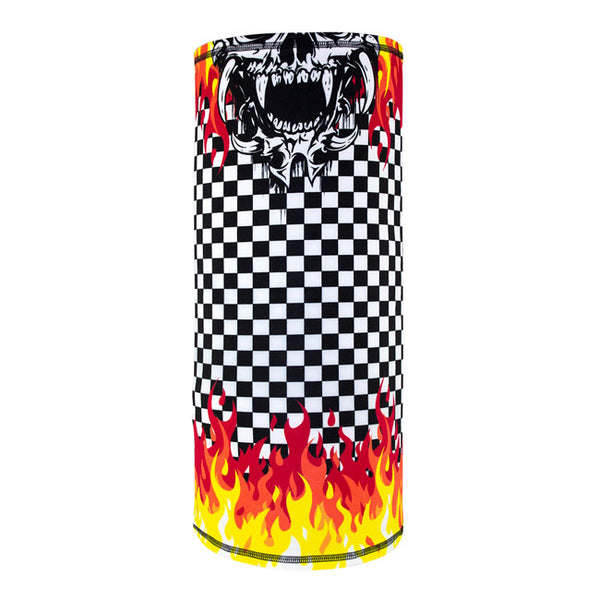 Zanheadgear Motley Tube Sportflex Checkered Flames