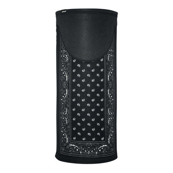 Zanheadgear Motley Tube Windproof Black Paisley