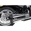 Zard EC Euro 4/5 Approved Cone Slip-On Mufflers for Harley Softail  - Customhoj