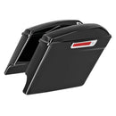 Zodiac 4" Stretched Hard Saddlebags for Harley 14-24 Touring  - Customhoj