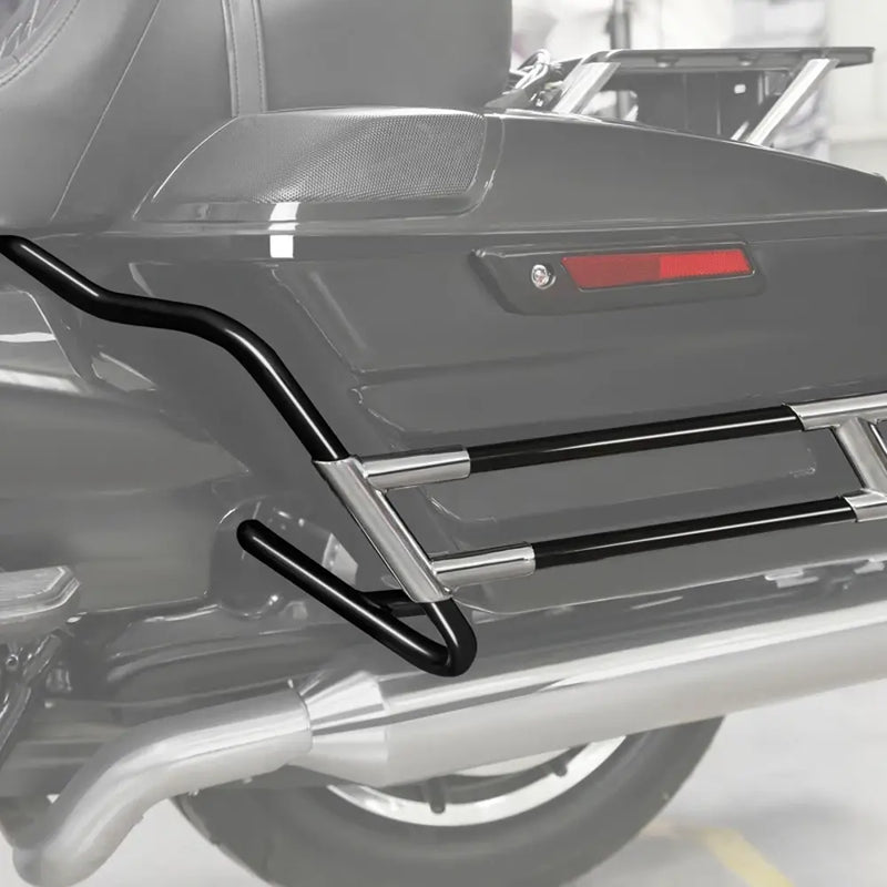 Zodiac Hard Saddlebag Guard Kit for Harley  - Customhoj